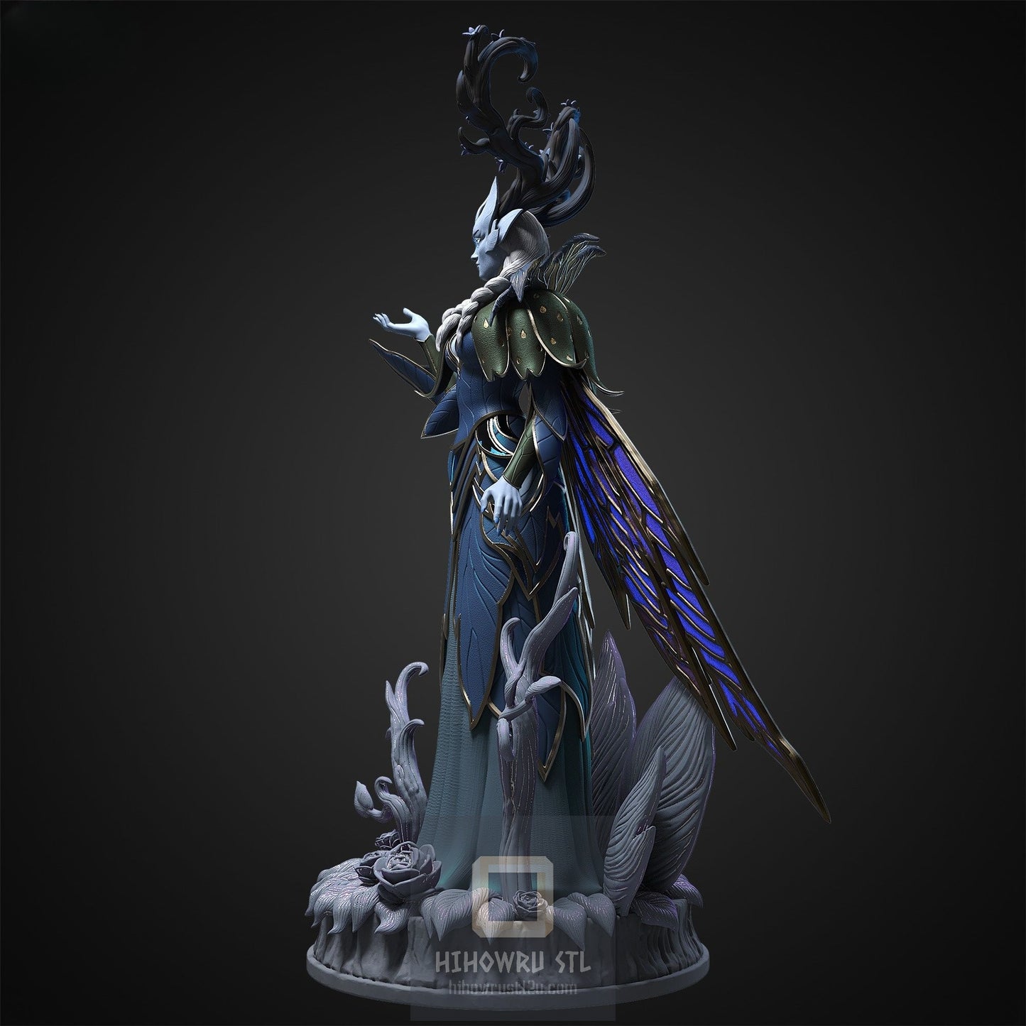 4434 Winter Queen - World of Warcraft - STL 3D Print Files