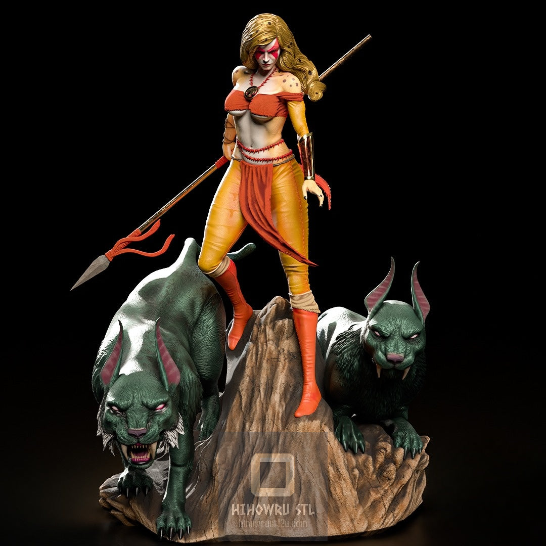 4456 Cheetara - ThunderCats - STL 3D Print Files