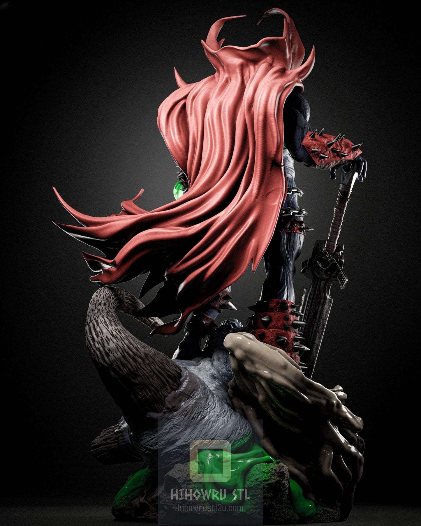 4677 Spawn - Al Simmons  - STL 3D Print Files