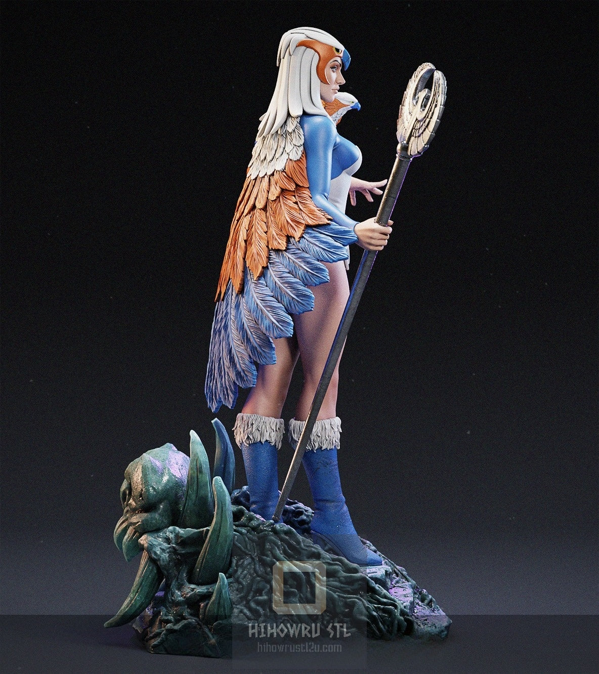 4859 Sorceress of Castle Grayskull - Masters of the Universe - STL 3D Print Files