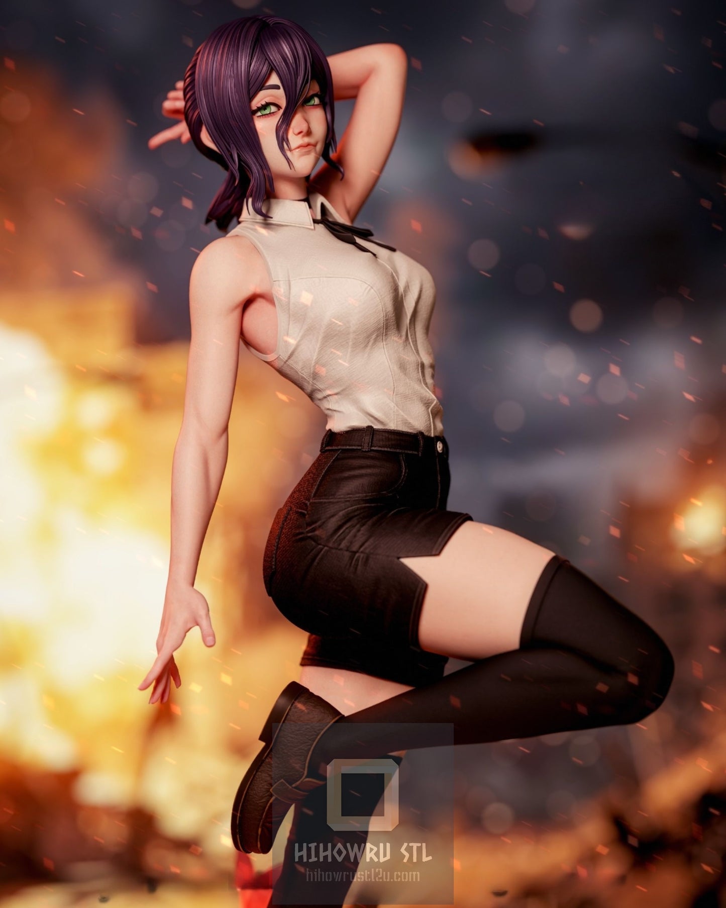 4893 Reze NSFW - Chainsaw Man - STL 3D Print Files