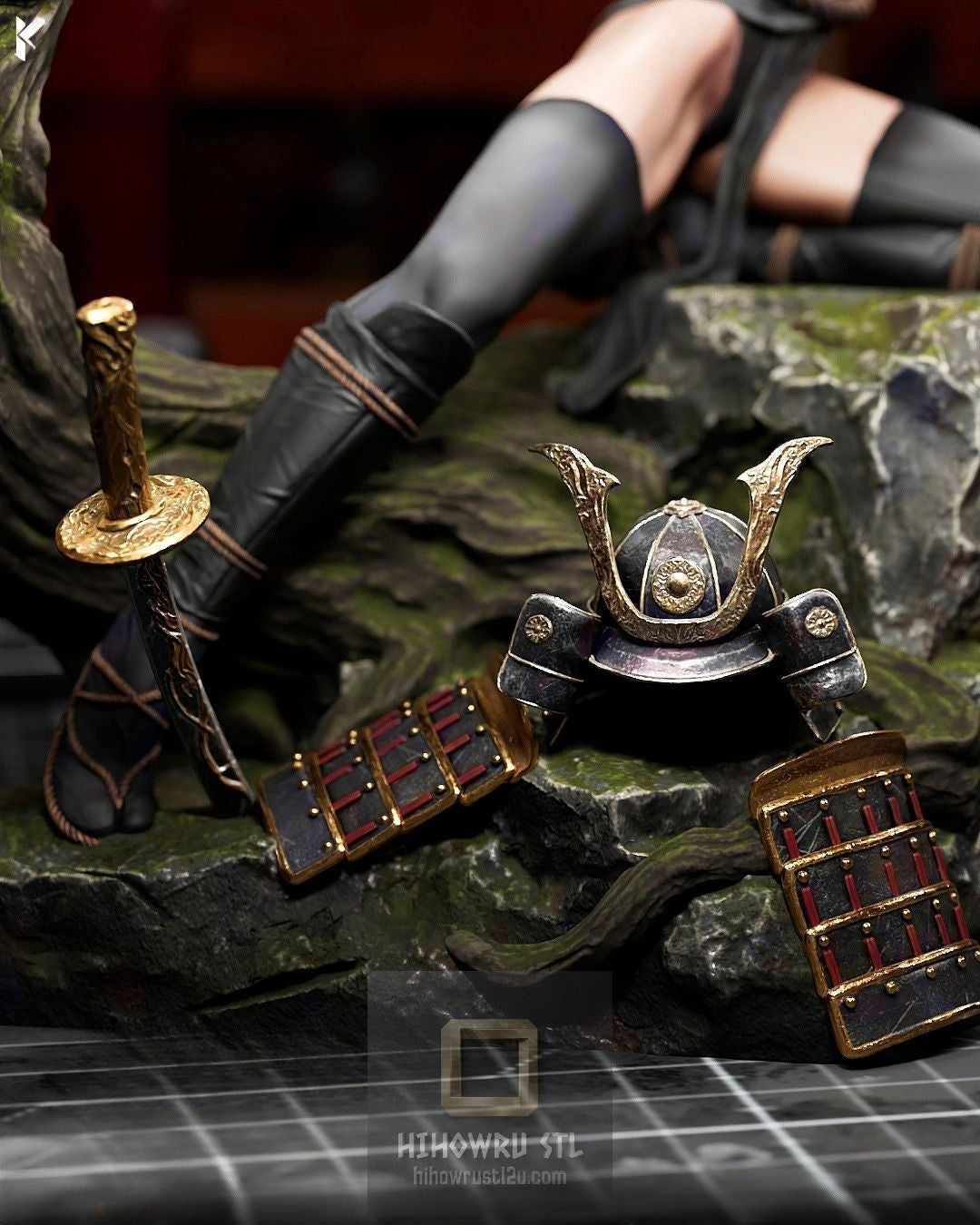 4918 Kurohana Assassin - STL 3D Print Files