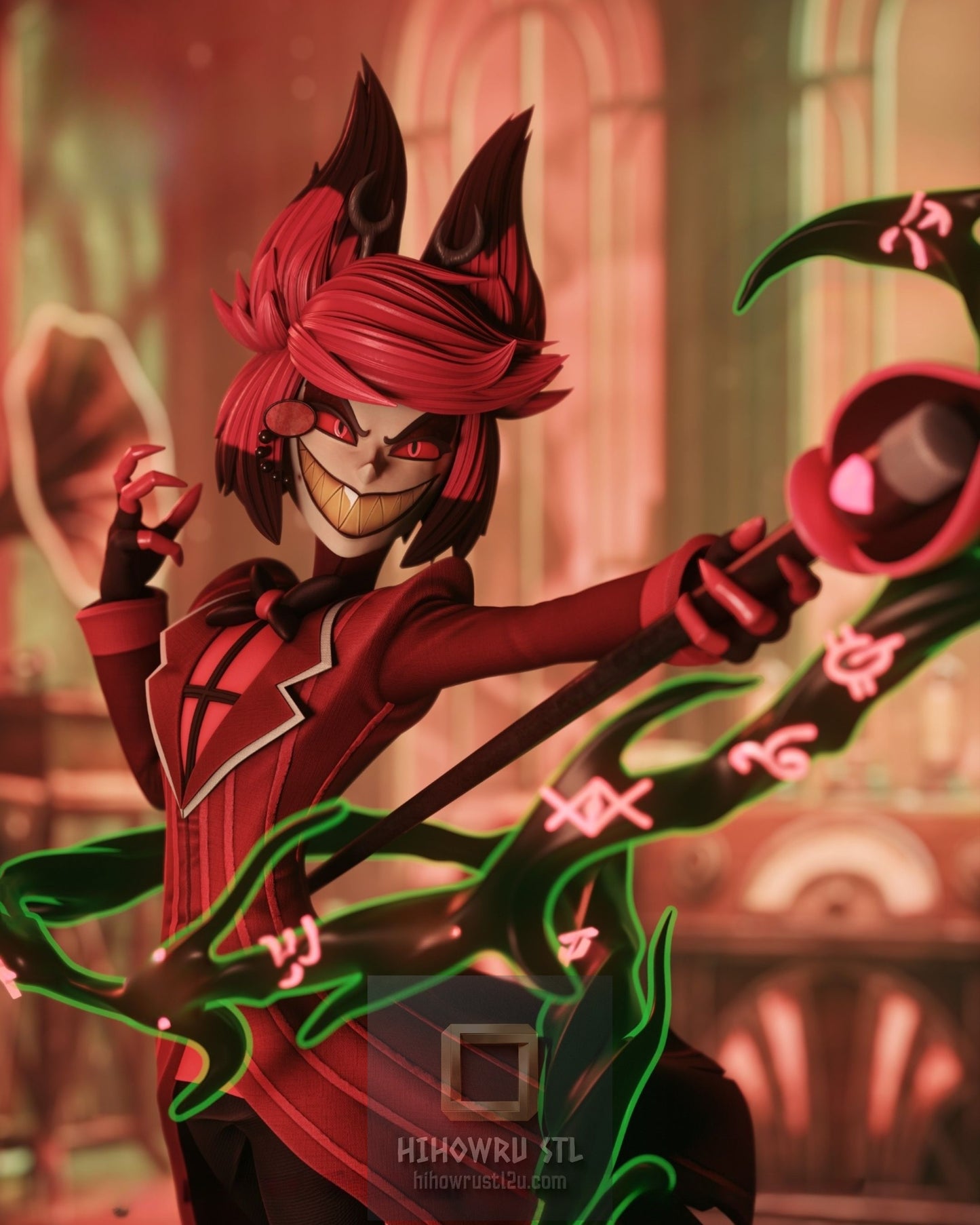 5001 Alastor - Hazbin Hotel - STL 3D Print Files