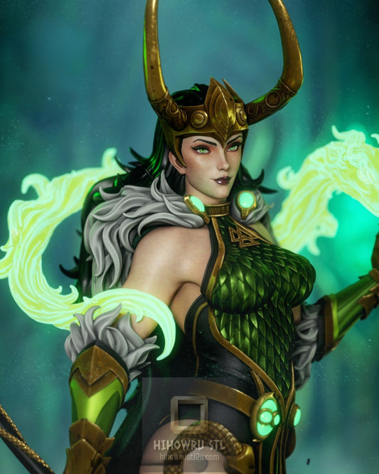 5018 Lady Loki - Marvel Rivals- STL 3D Print Files