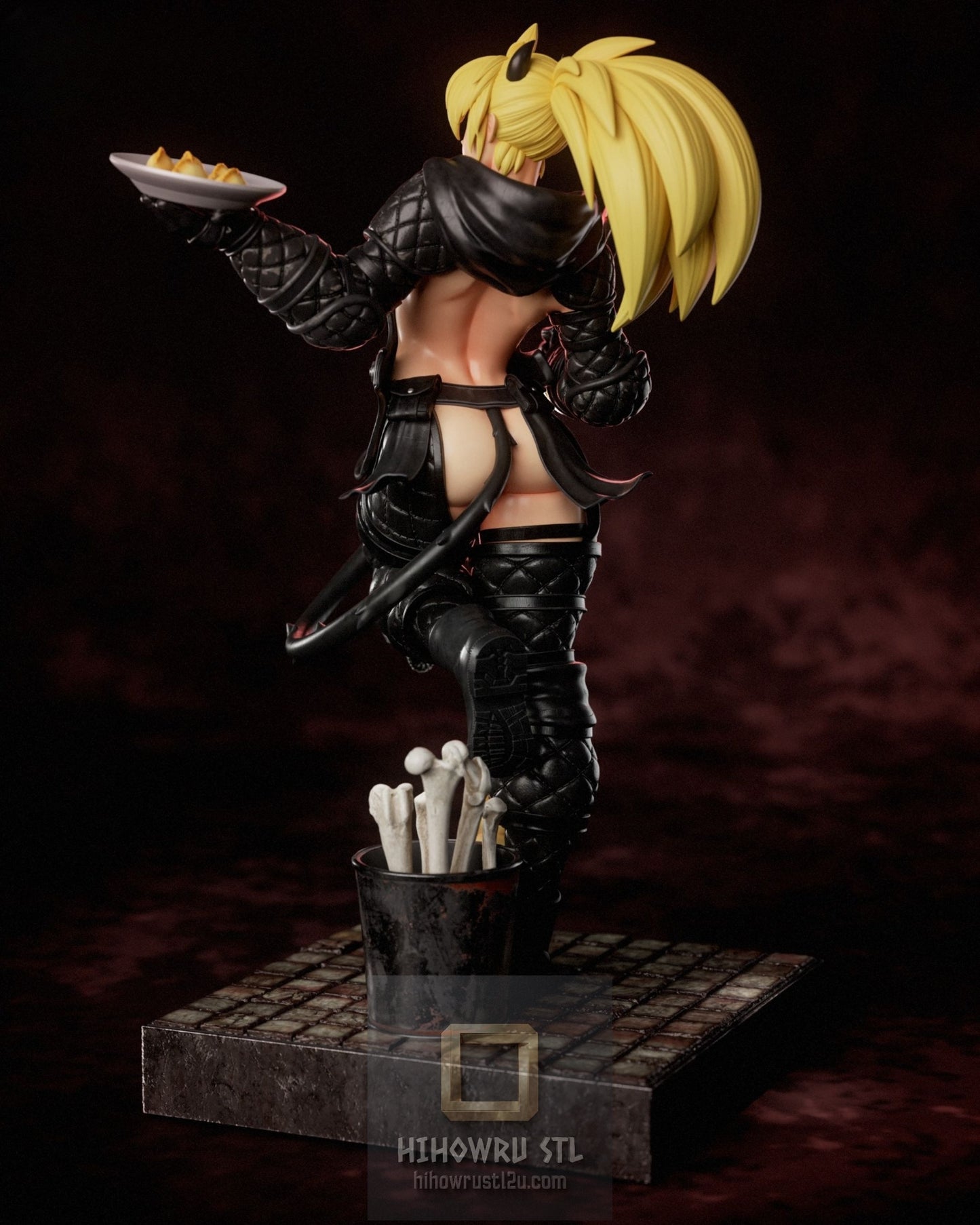5207 Nikaido NSFW - Dorohedoro - STL 3D Print Files