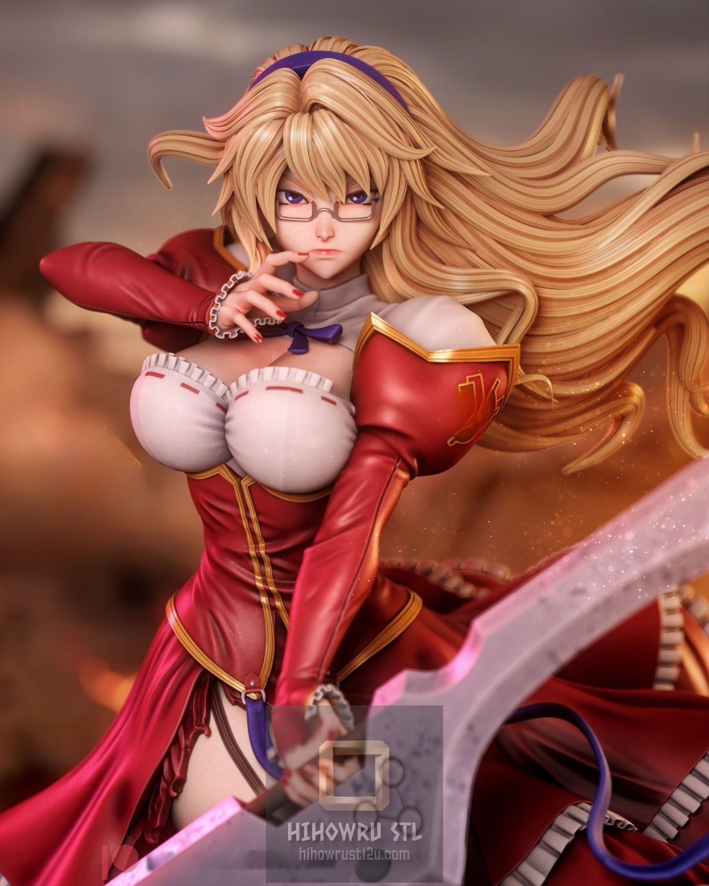 5223 Satellizer L. Bridget NSFW - Freezing - STL 3D Print Files