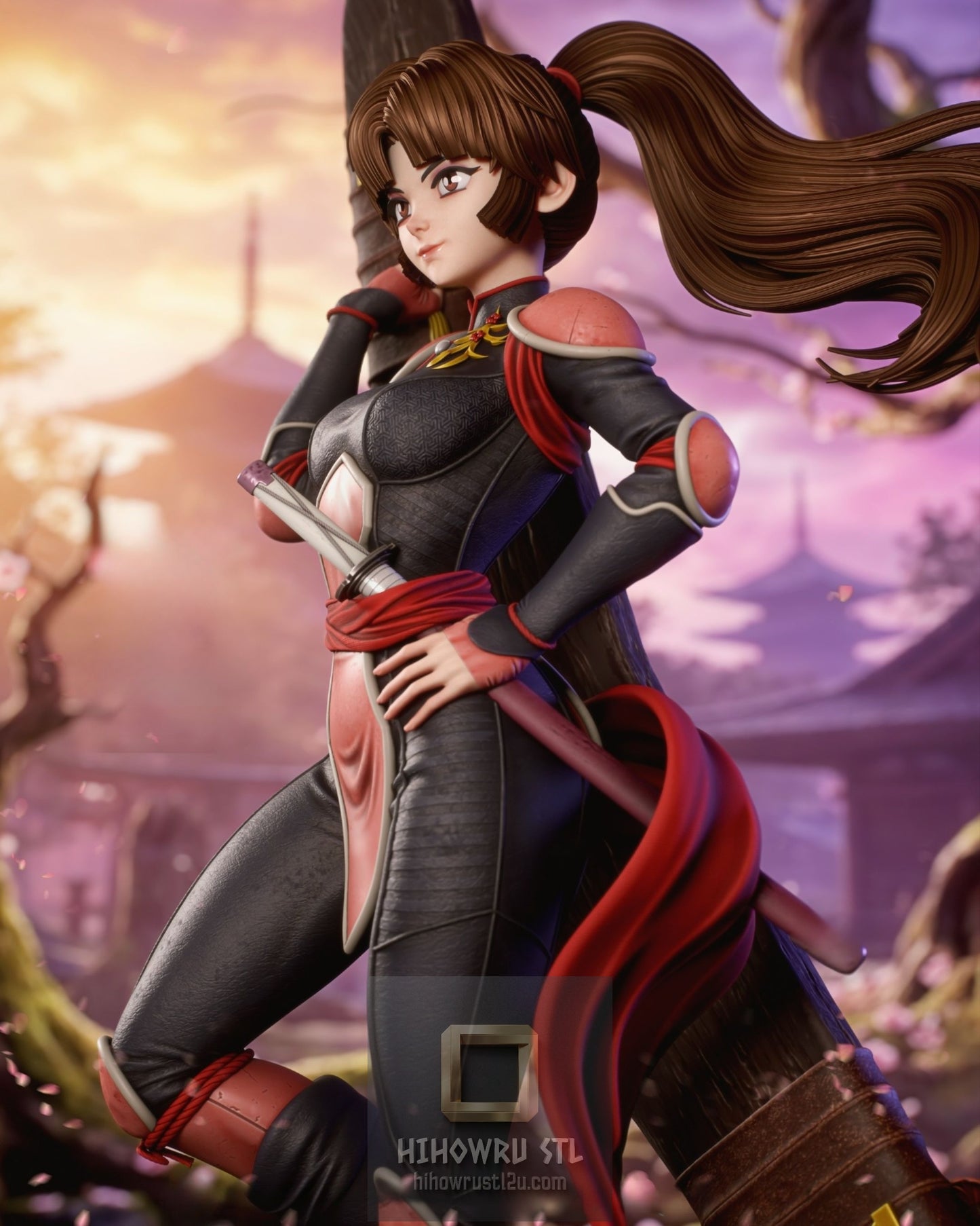 5440 Sango - InuYasha - STL 3D Print Files