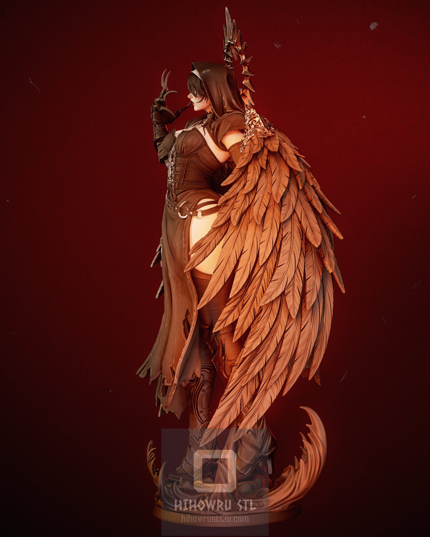 4625 Corrupted Nun - STL 3D Print Files