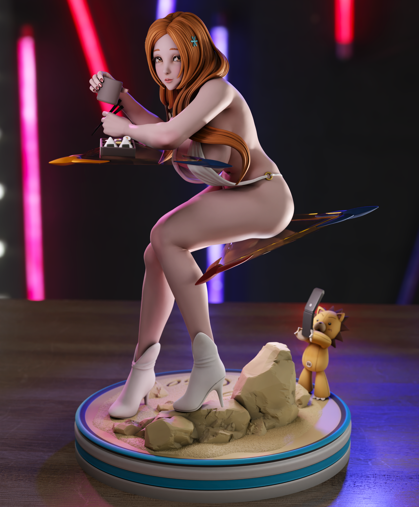 2605 Orihime Inoue NSFW - Bleach - STL 3D Print Files