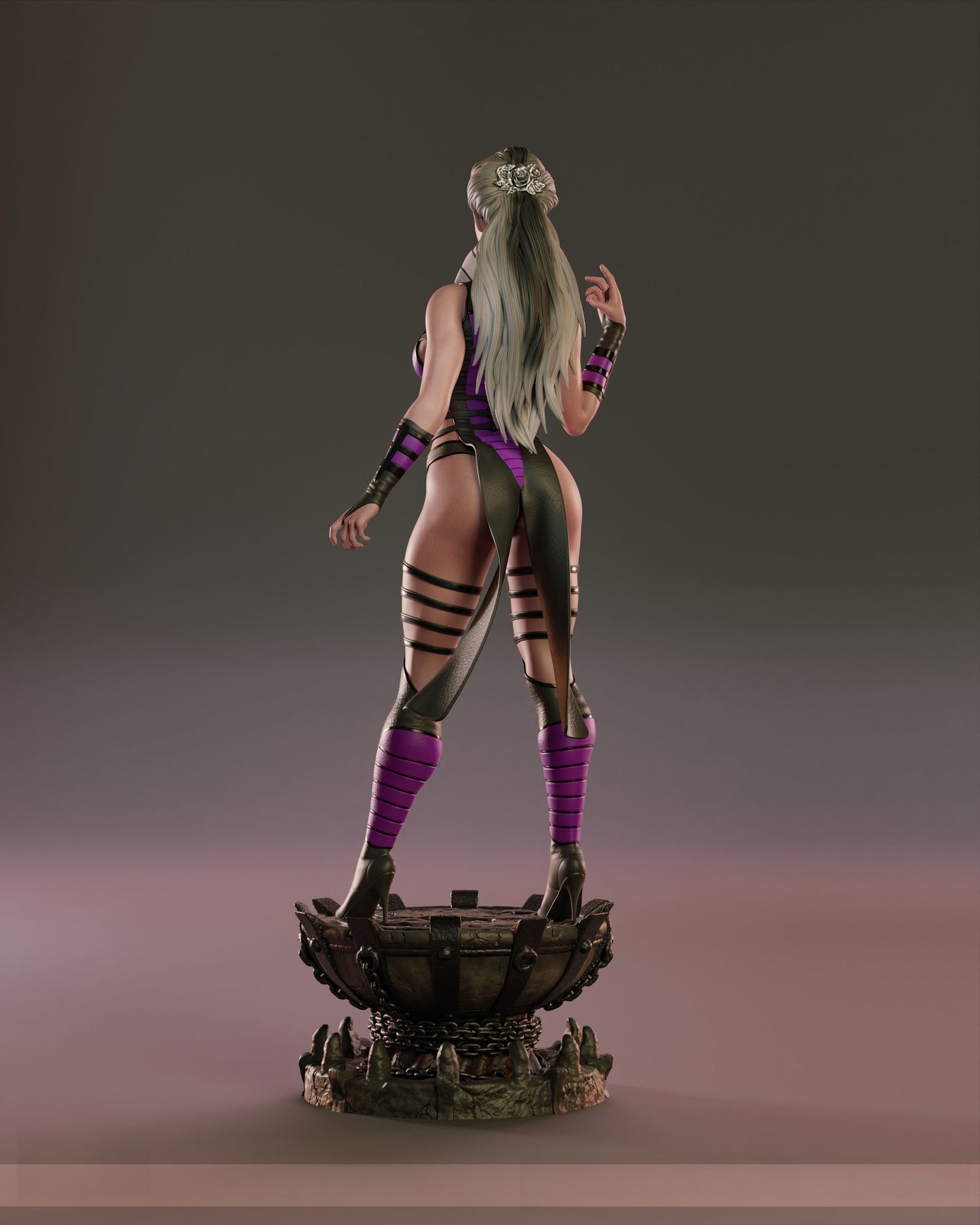 Sindel - Queen Of Edenia - Mortal Kombat - STL 3D Print Files