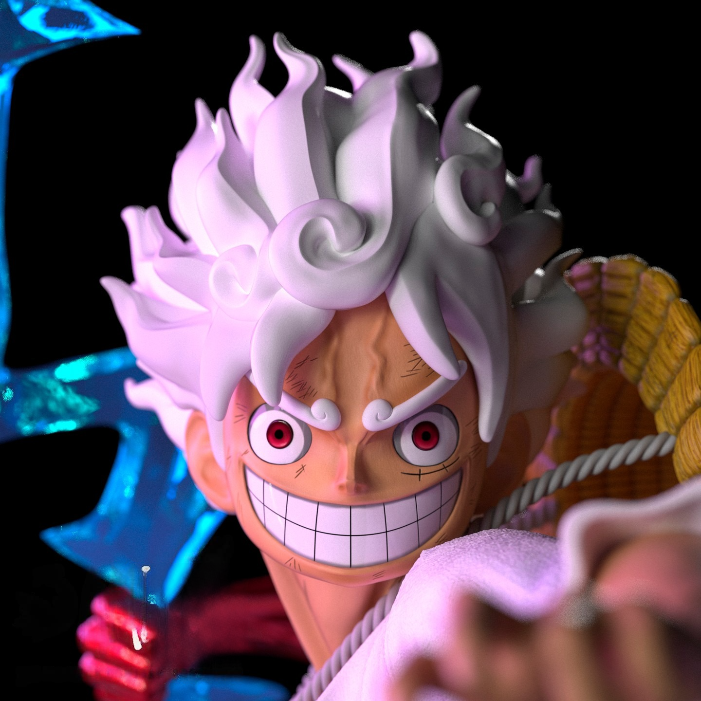 2079 Luffy Gear 5 - One Piece - STL 3D Print Files