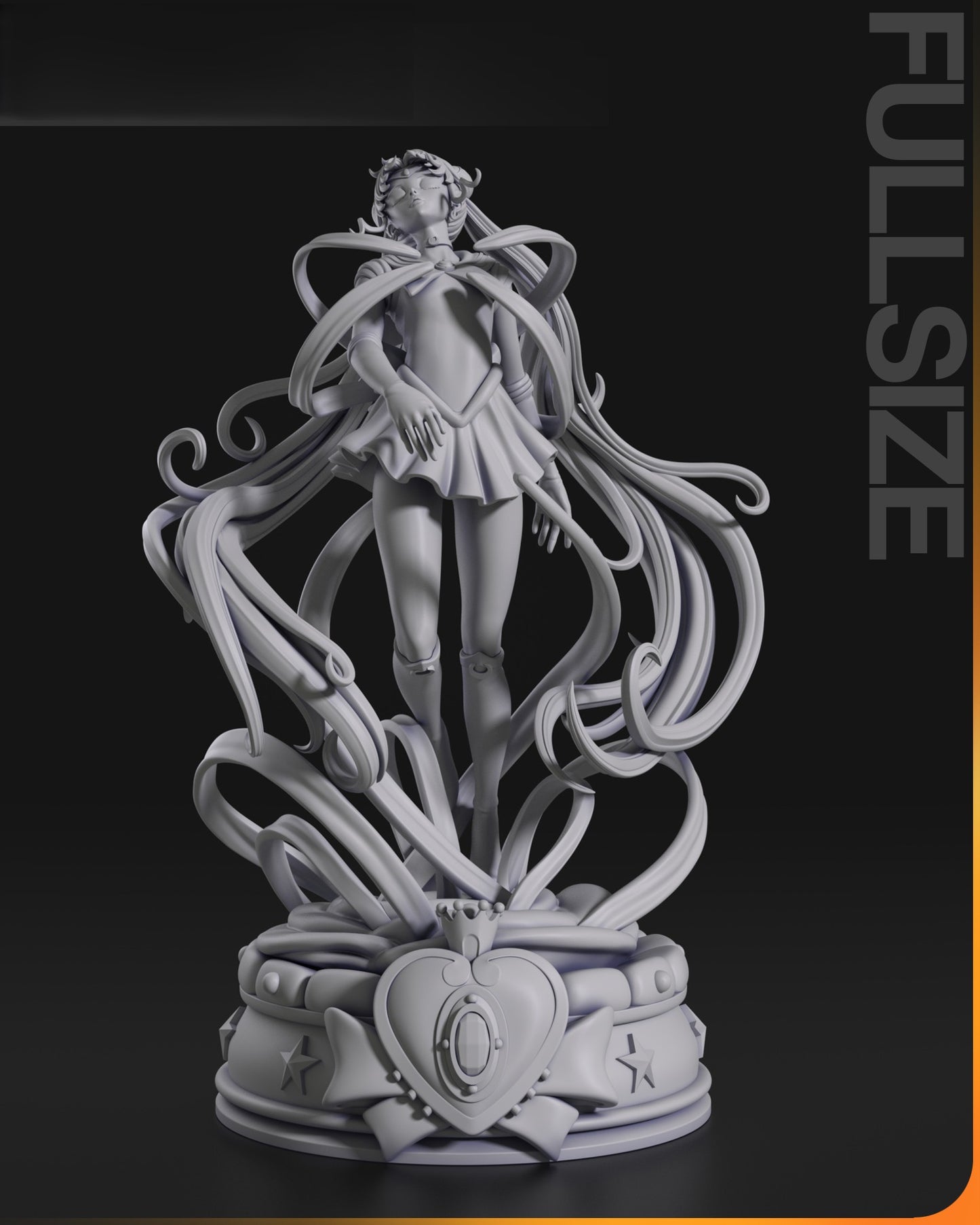 2693 Sailor Moon - Usagi Tsukino - STL 3D Print Files