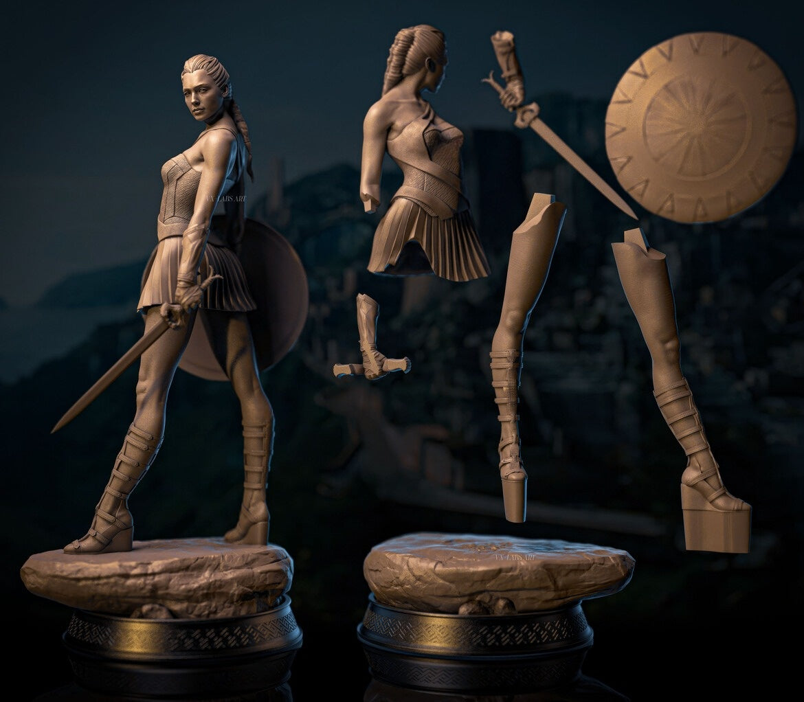 4243 Wonder Woman NSFW - Diana Prince - STL 3D Print Files