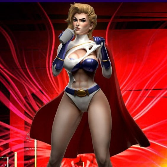 Power Girl NSFW - DC Comics - STL 3D Print Files