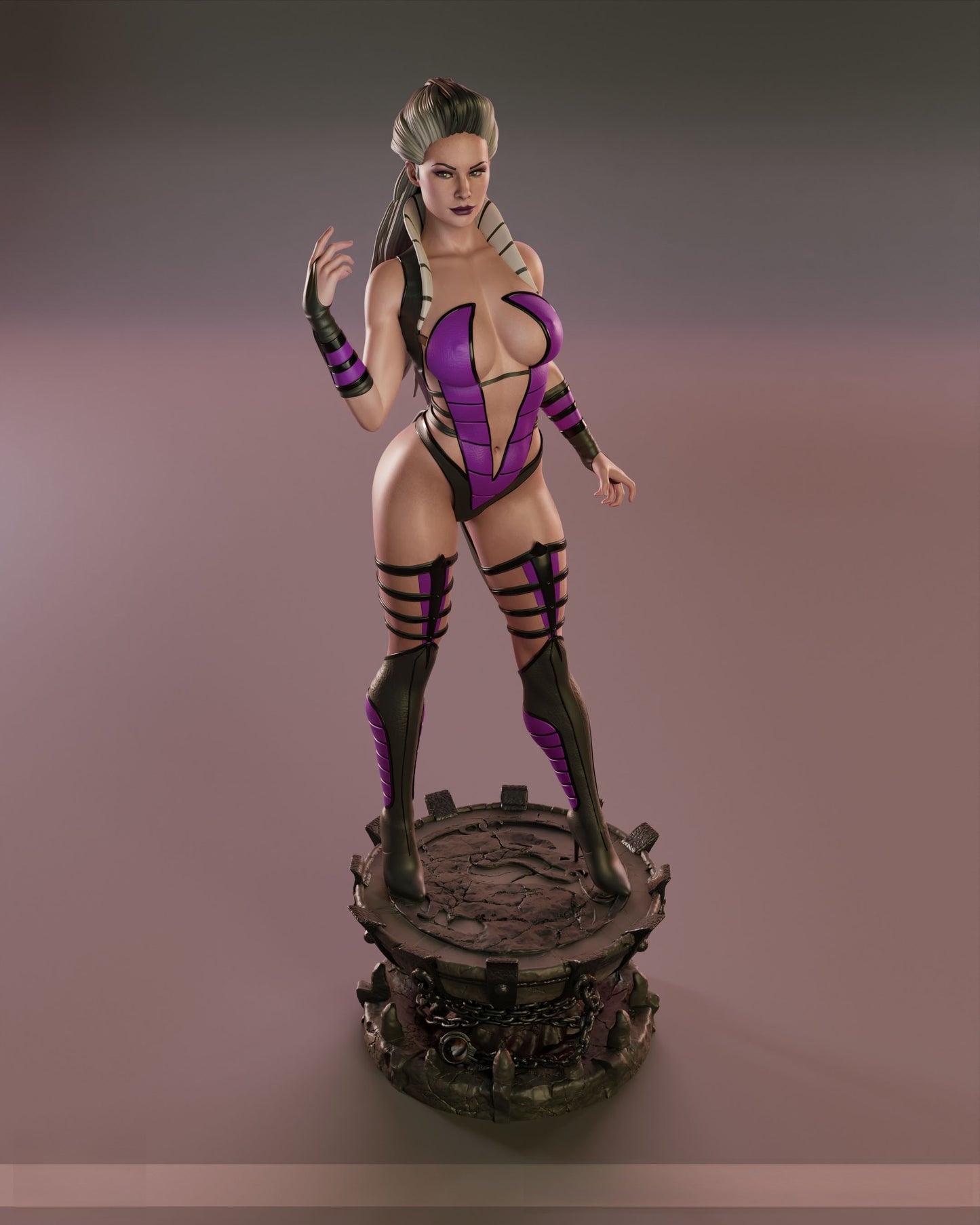 Sindel - Queen Of Edenia - Mortal Kombat - STL 3D Print Files