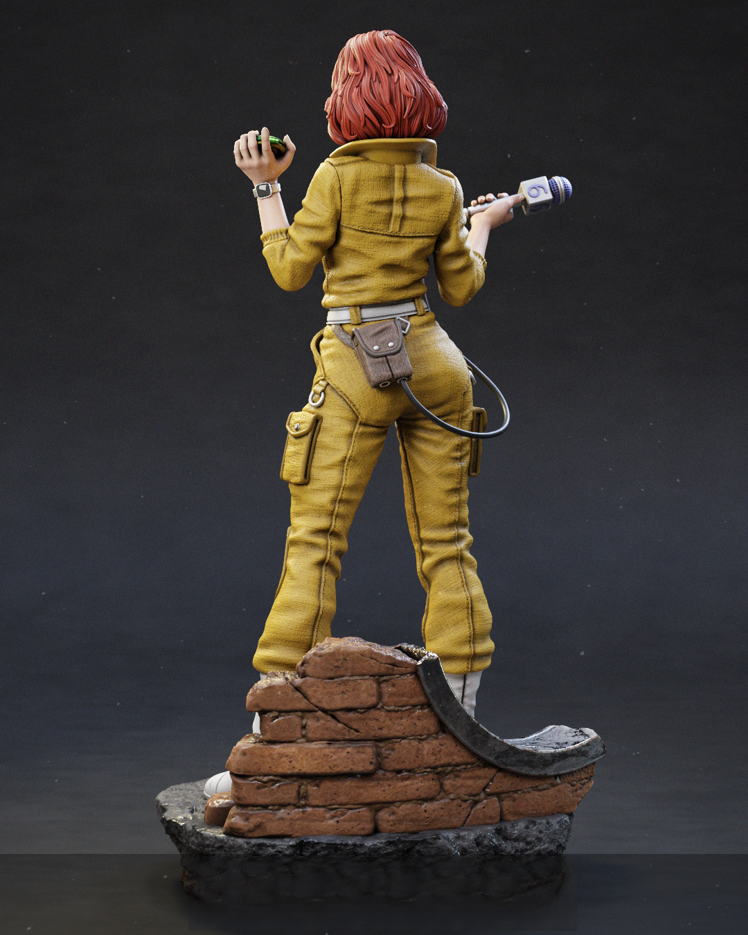 1699 April O'Neil - TMNT - STL 3D Print Files