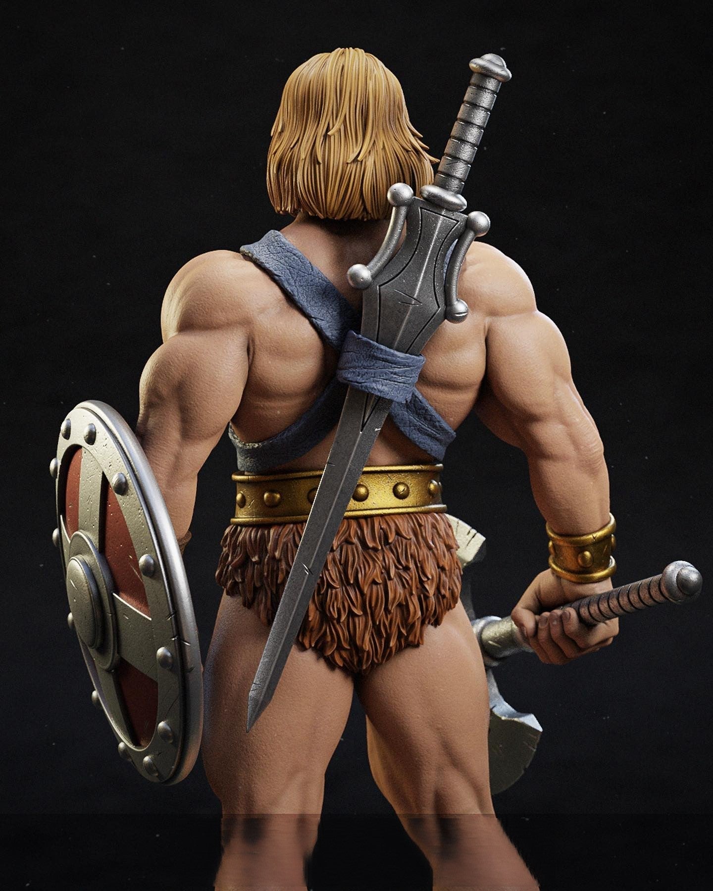 1623 He-Man - STL 3D Print Files 2