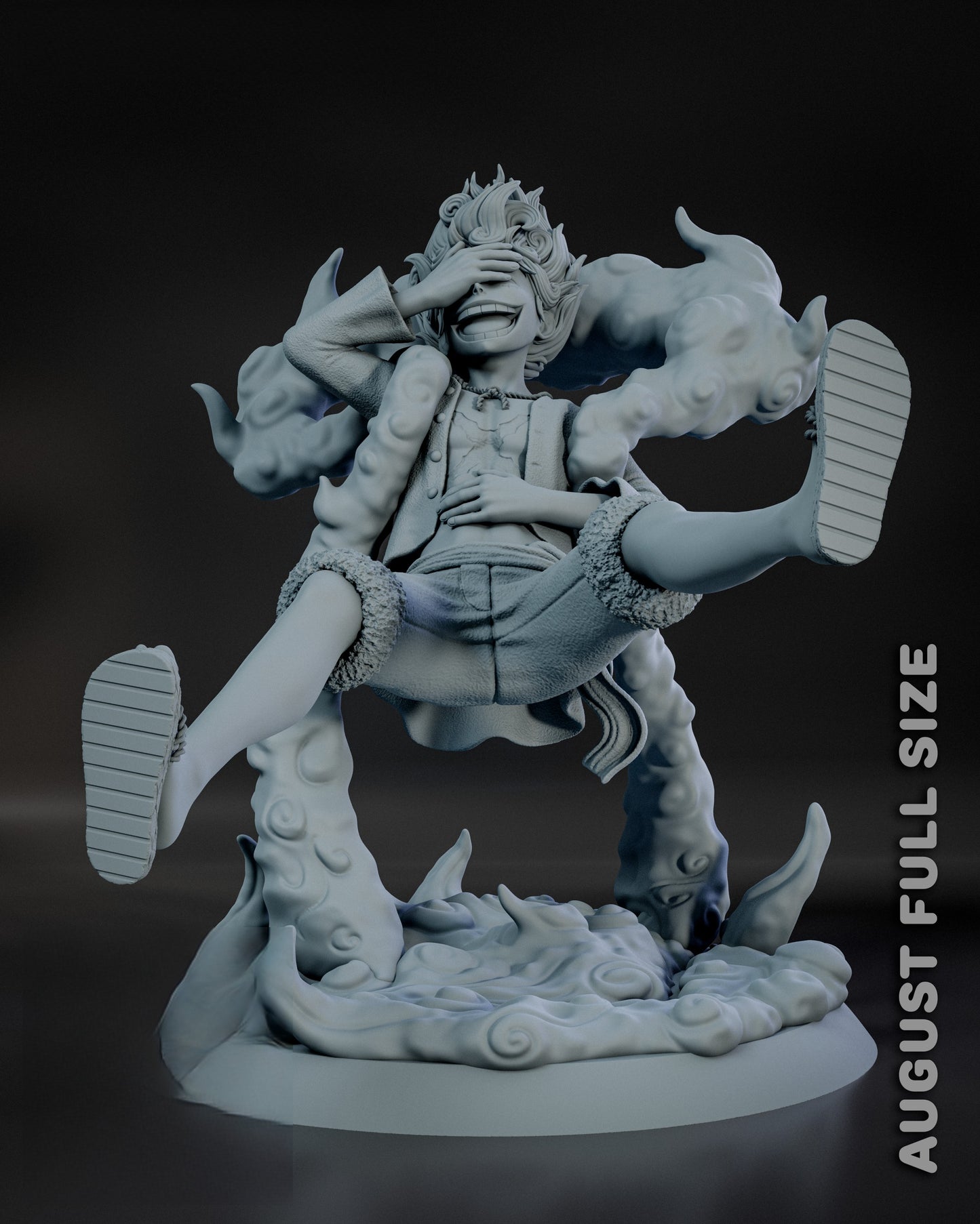 1970 Luffy Gear 5 - One Piece - STL 3D Print Files