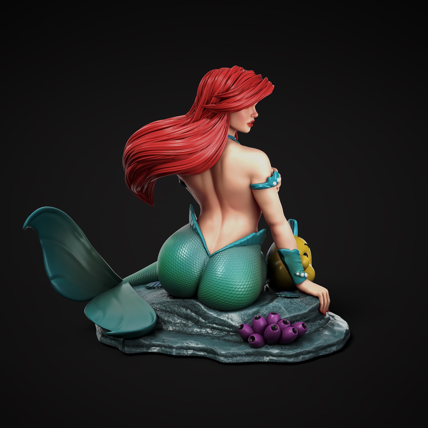 3878 Ariel - Mermaid Princess - STL 3D Print Files
