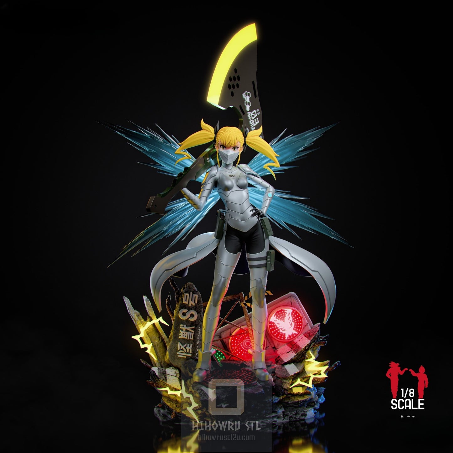 4593 Kikoru Shinomiya - Kaiju No. 8 - STL 3D Print Files