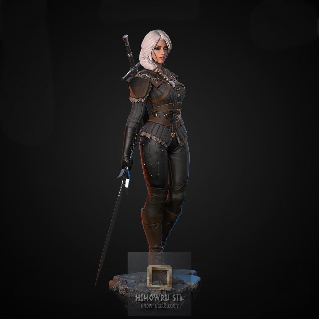 5603 Ciri - The Witcher 4 - STL 3D Print Files