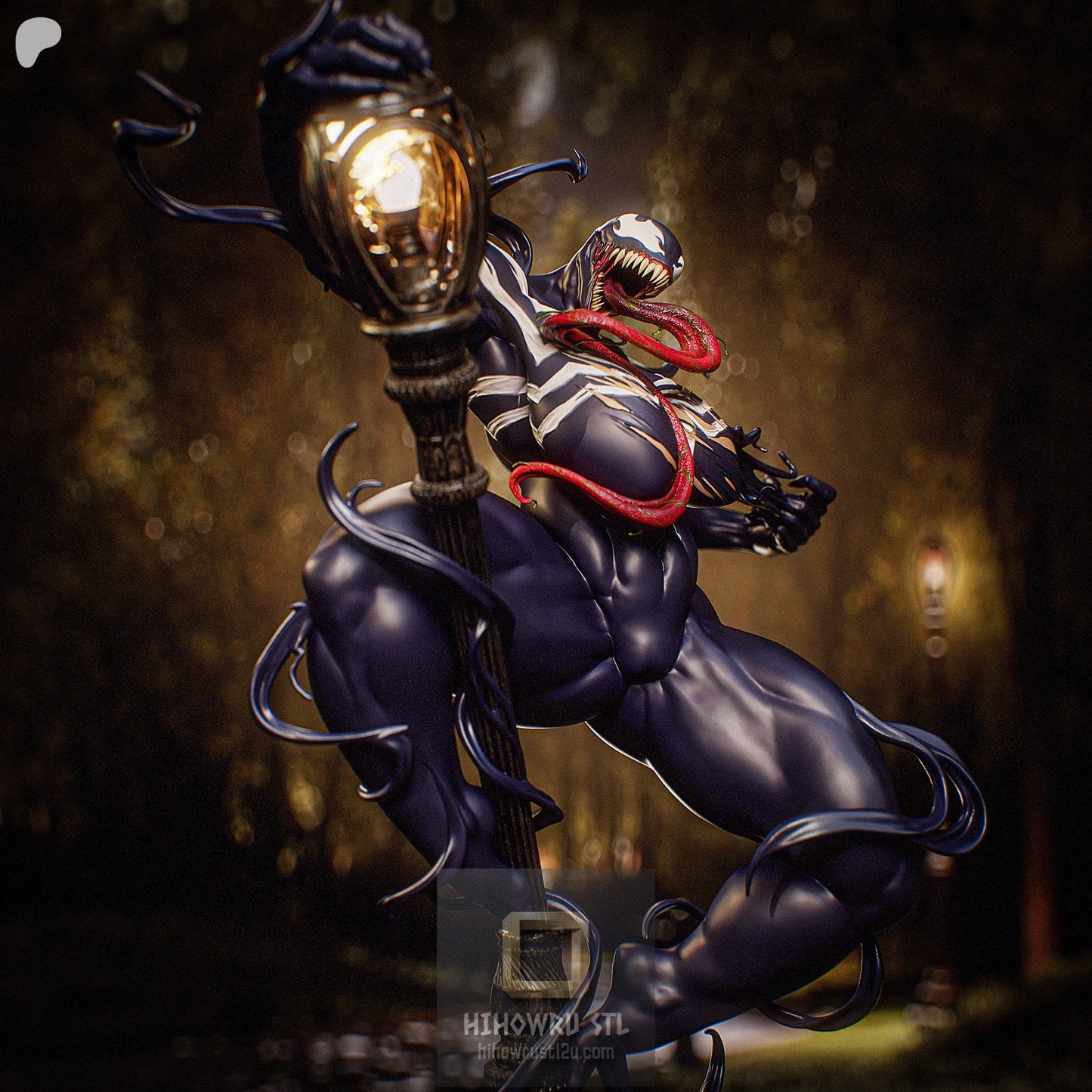 5470 SHE VENOM NSFW - STL 3D Print Files