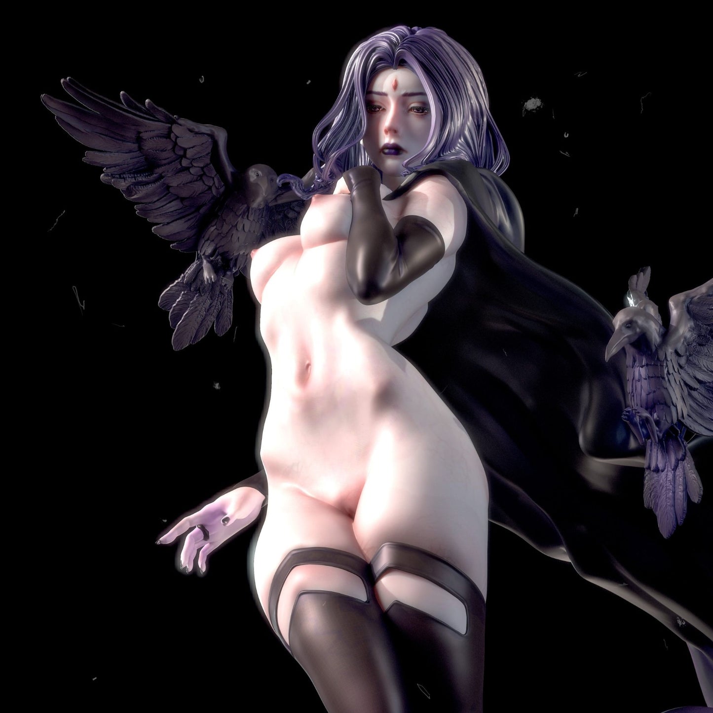 4292 Raven NSFW - DC Comics - STL 3D Print Files