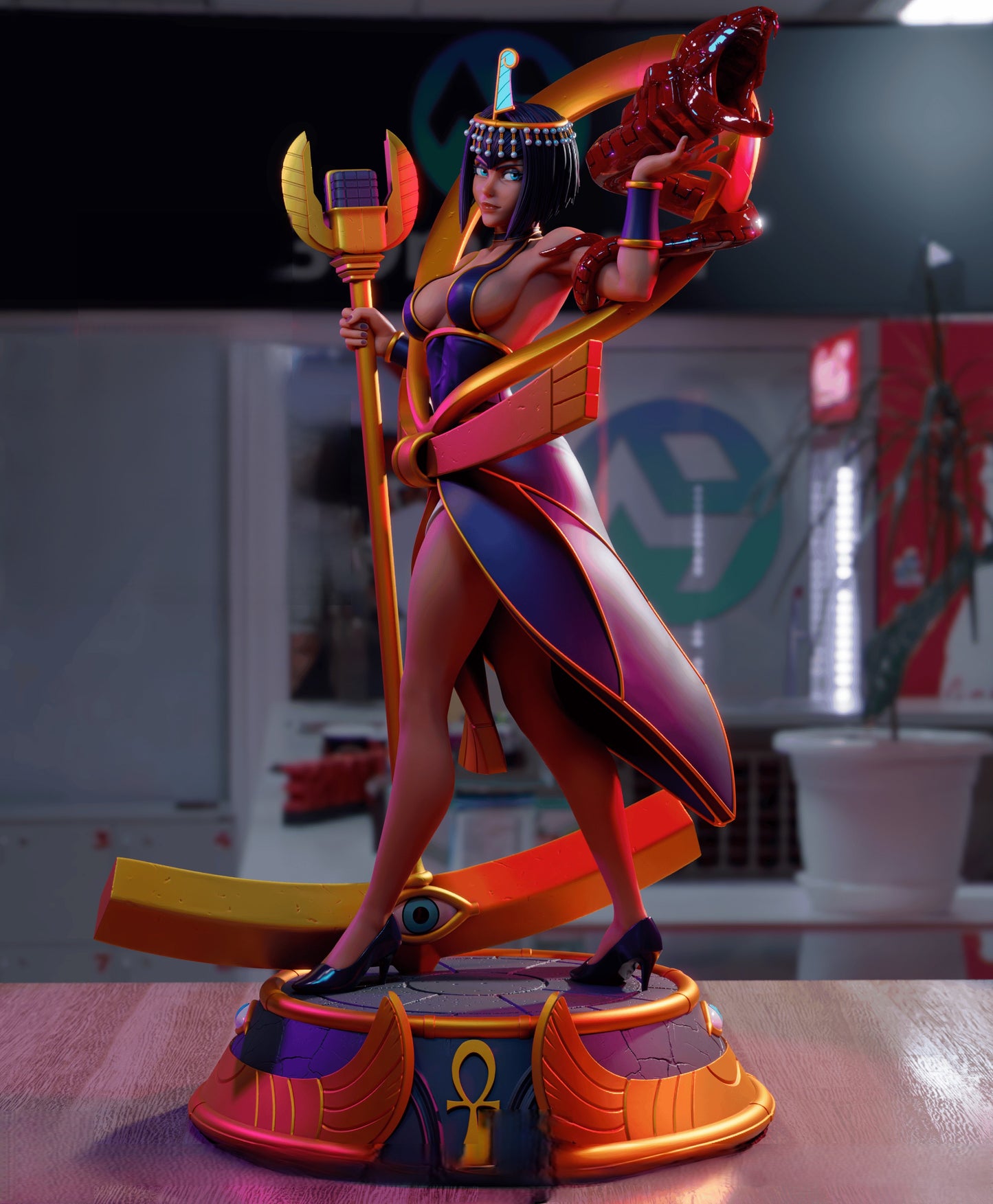 3335 Eliza NSFW - Skullgirls - STL 3D Print Files 2