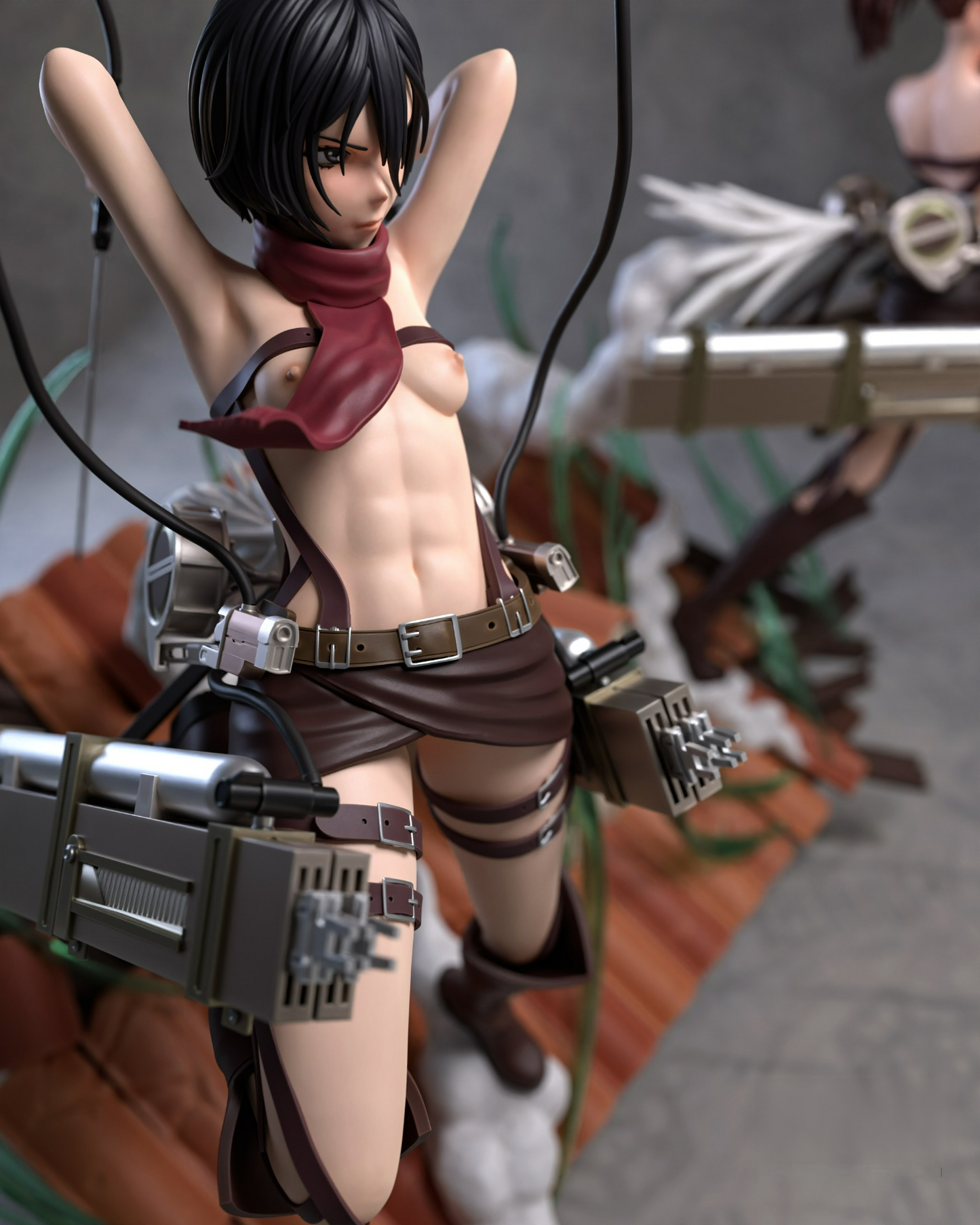 1875 Mikasa Ackerman NSFW - Attack on Titan - STL 3D Print Files