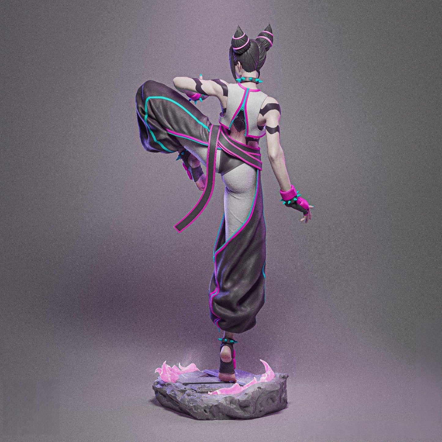 1688 Juri Han - Street Fighter - STL 3D Print Files