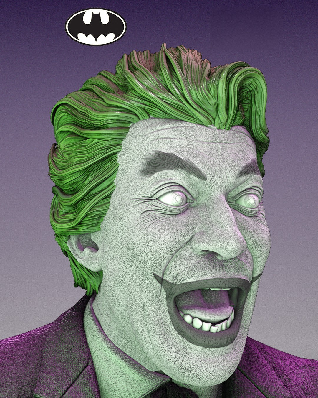 1683 The Joker - Cesar Romero - STL 3D Print Files