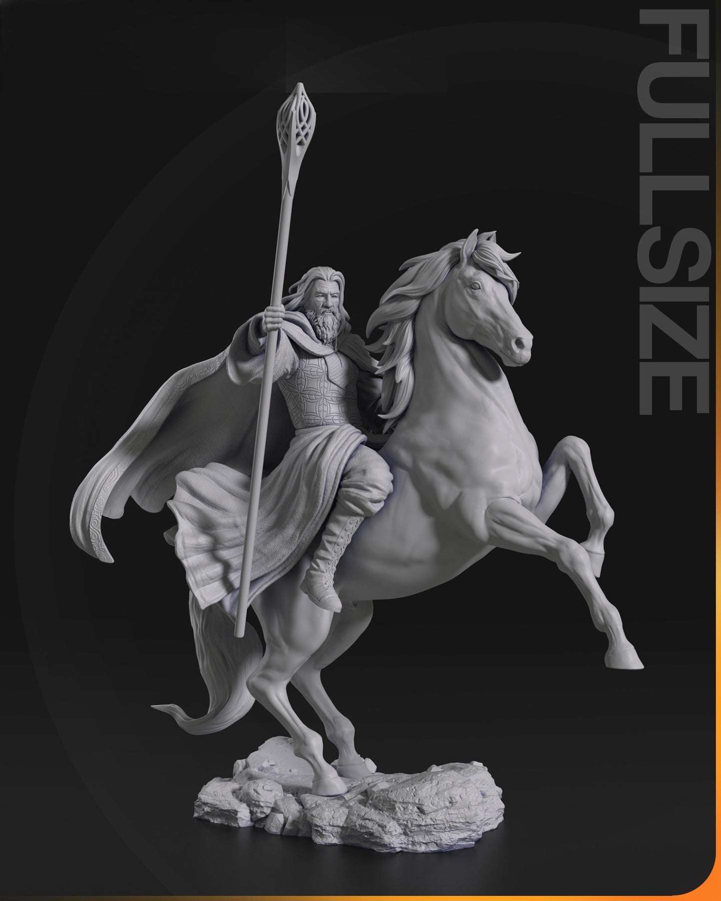 1953 Gandalf - The Lord of the Rings - STL 3D Print Files