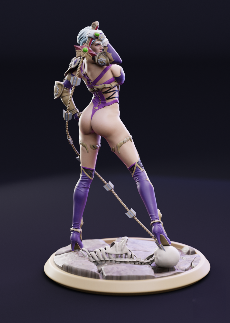 1933 Ivy - SoulCalibur - STL 3D Print Files