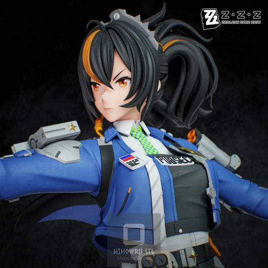 4355 Zhu Yuan - Zenless Zone Zero - STL 3D Print Files