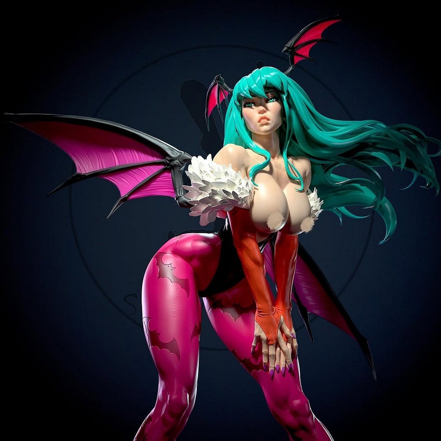 3271 Morrigan NSFW - Darkstalkers - STL 3D Print Files