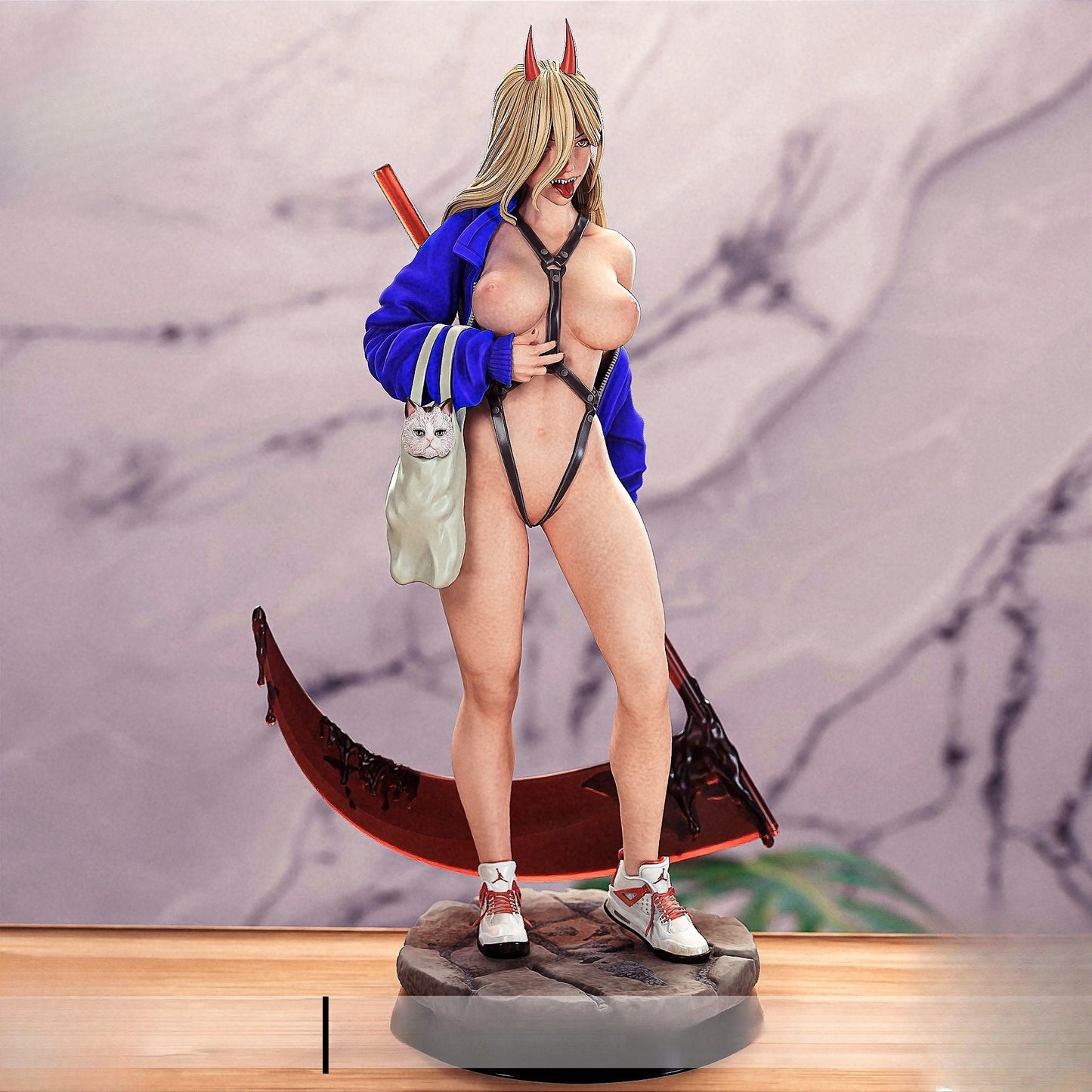 3272 Power NSFW - Chainsaw Man - STL 3D Print Files