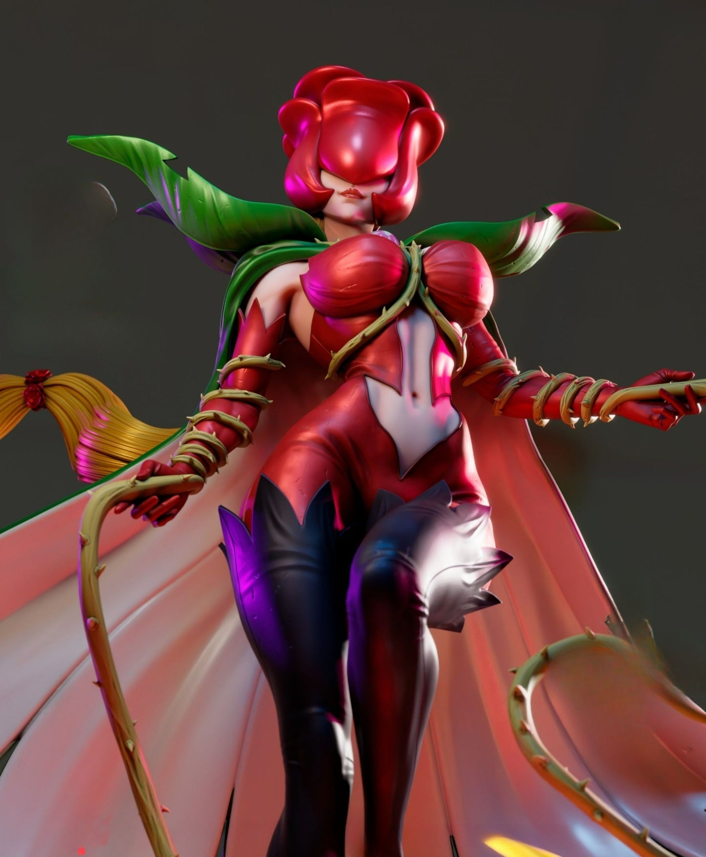 3558 Rosemon - Digimon - STL 3D Print Files