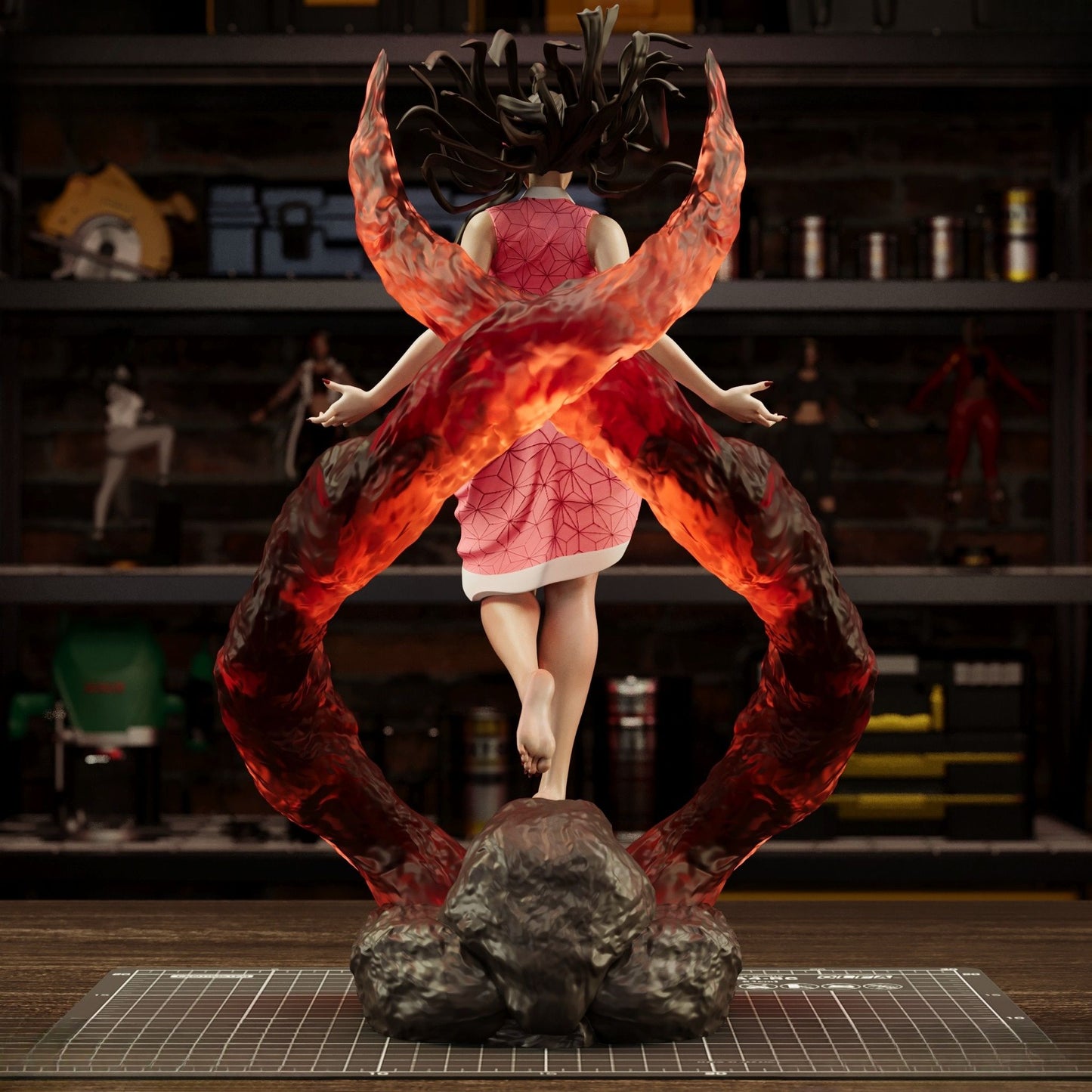 3911 Nezuko Kamado NSFW - Kimetsu no Yaiba - STL 3D Print Files