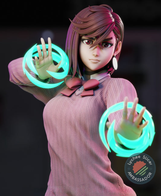 4027 Momo Ayase - Dandadan - STL 3D Print Files