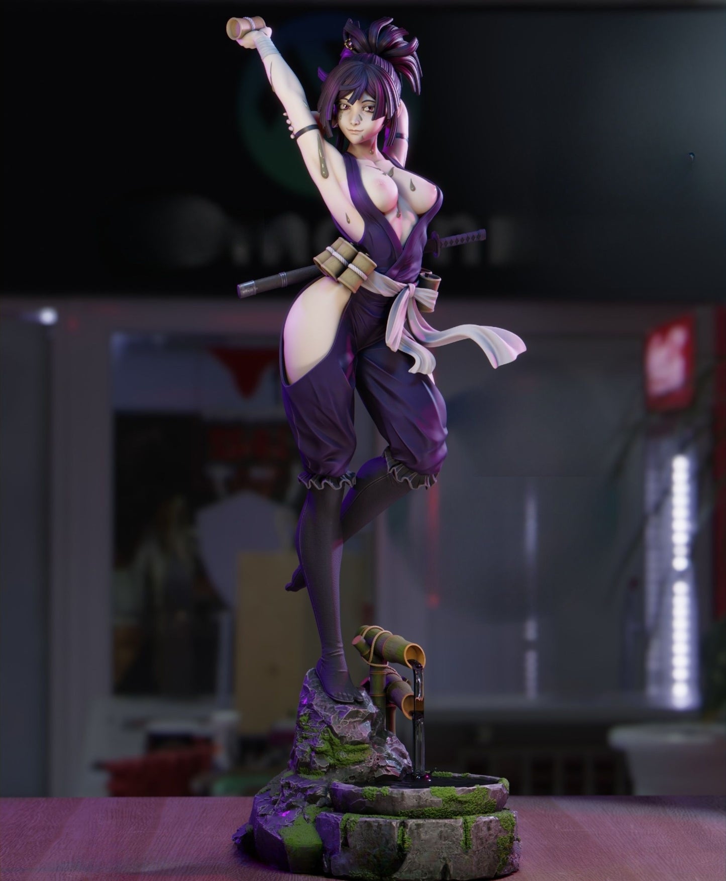 4253 Yuzuriha NSFW - Hell's Paradise - STL 3D Print Files