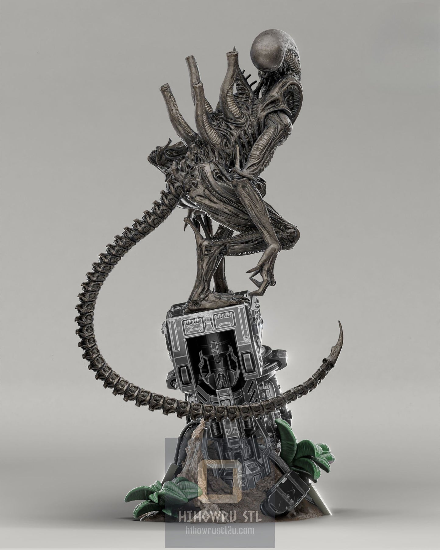 4358 Alien Xenomorph Big Chap - STL 3D Print Files