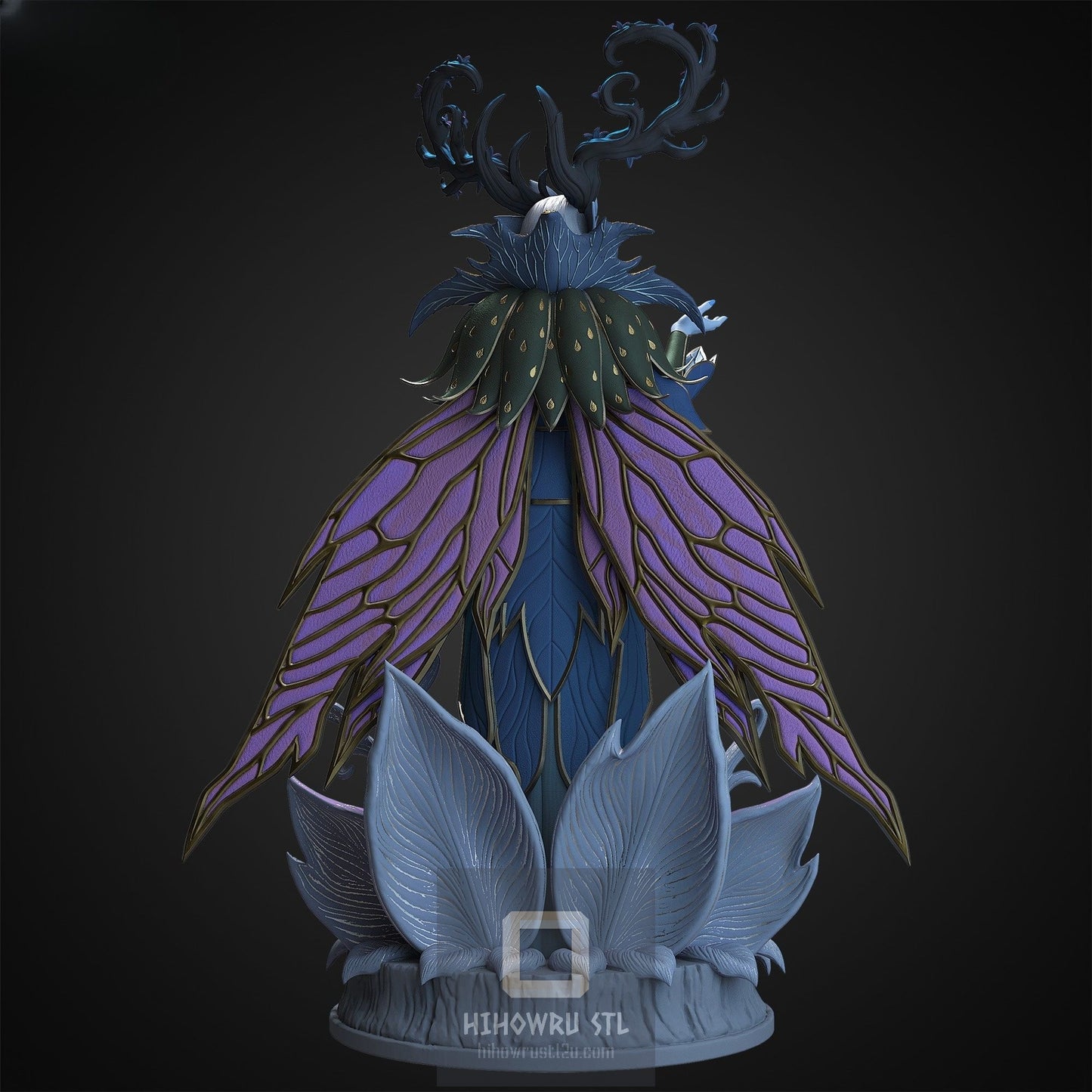 4434 Winter Queen - World of Warcraft - STL 3D Print Files