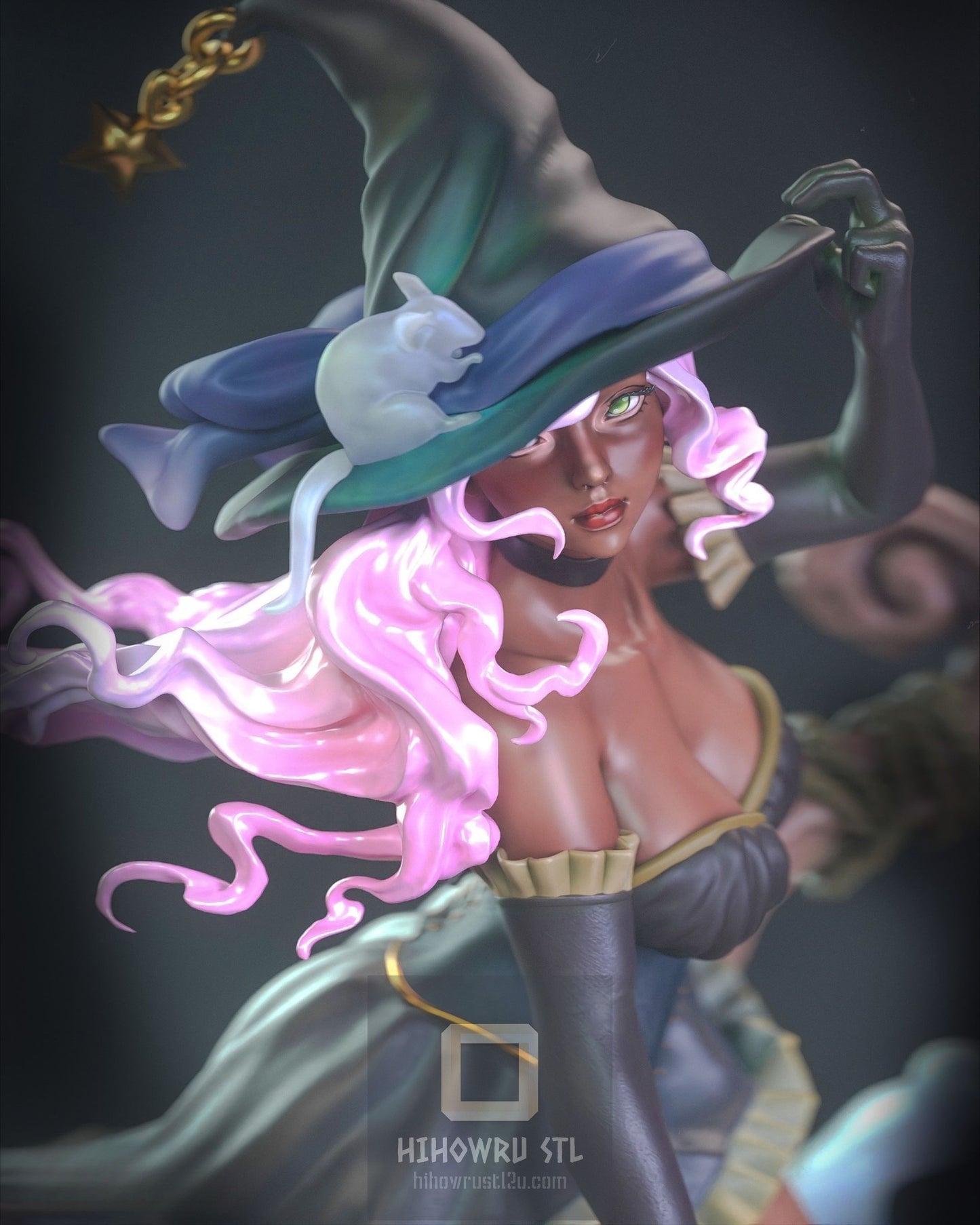 4505 Witch NSFW - STL 3D Print Files