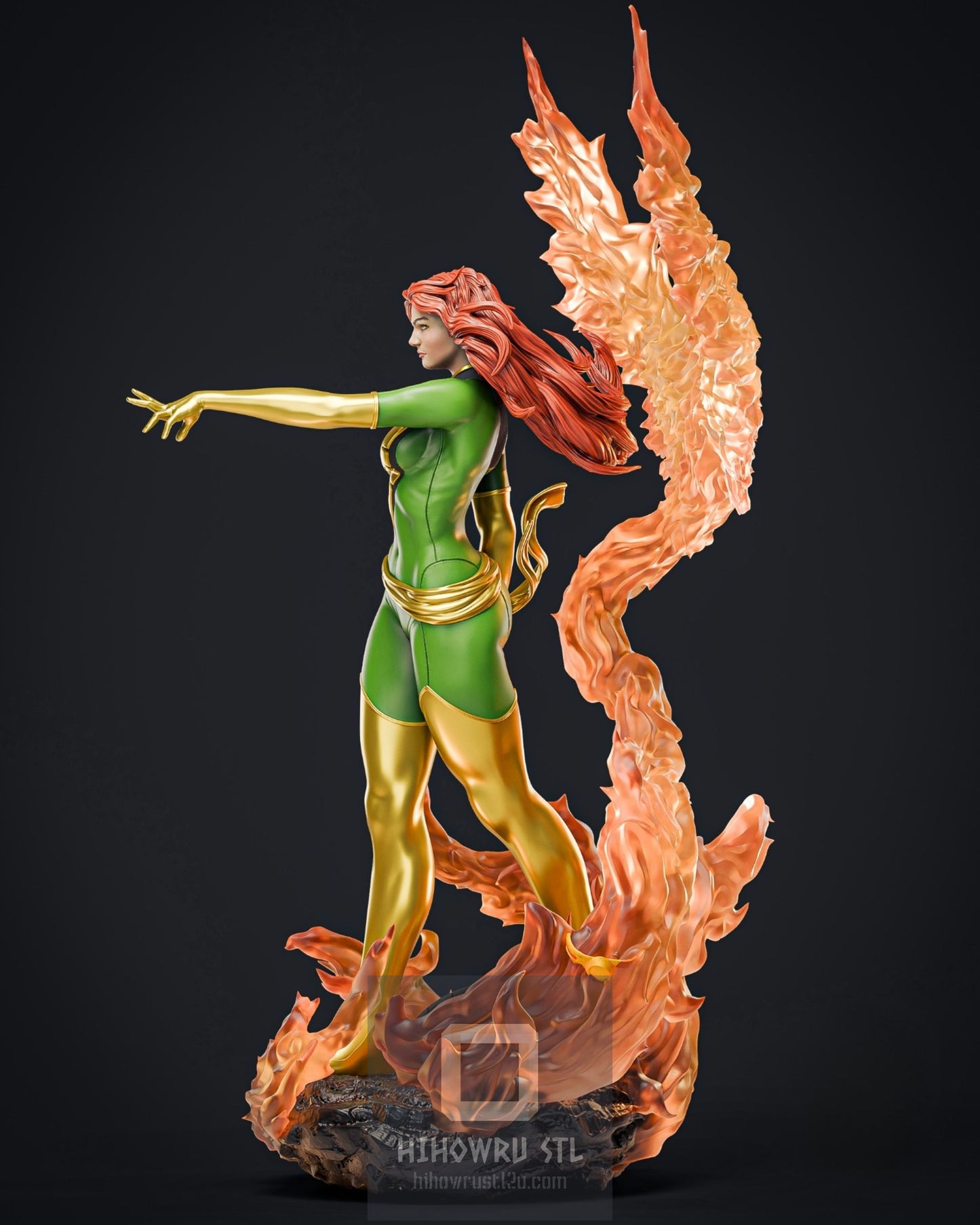 4815 Jean Grey - X-MEN - STL 3D Print Files