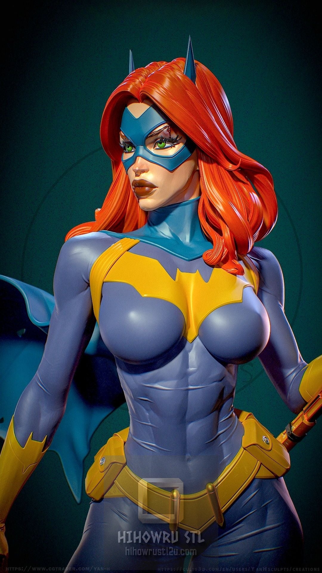 4989 Batgirl NSFW - DC Comics - STL 3D Print Files