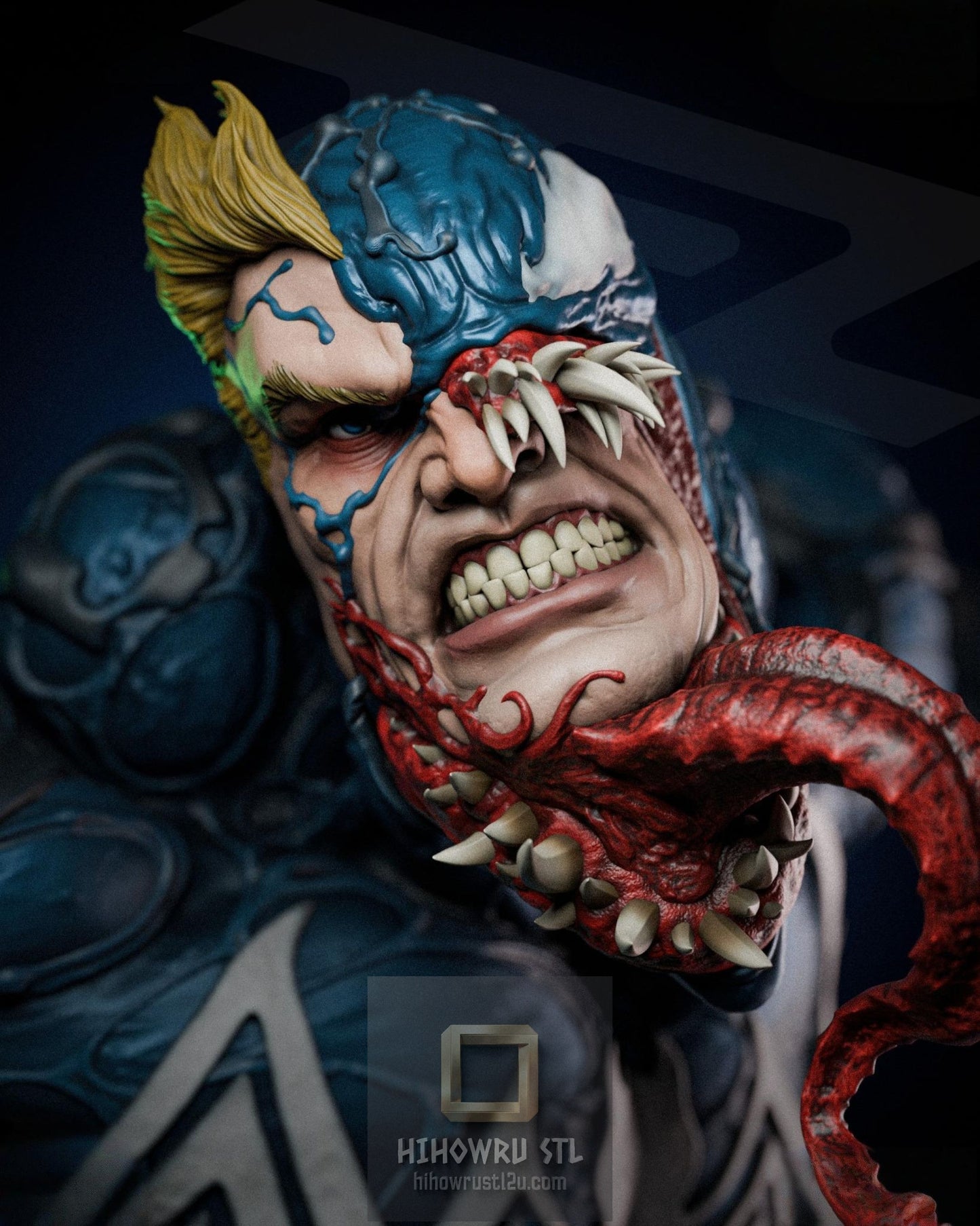 5517 Venom - Marvel Comics - STL 3D Print Files