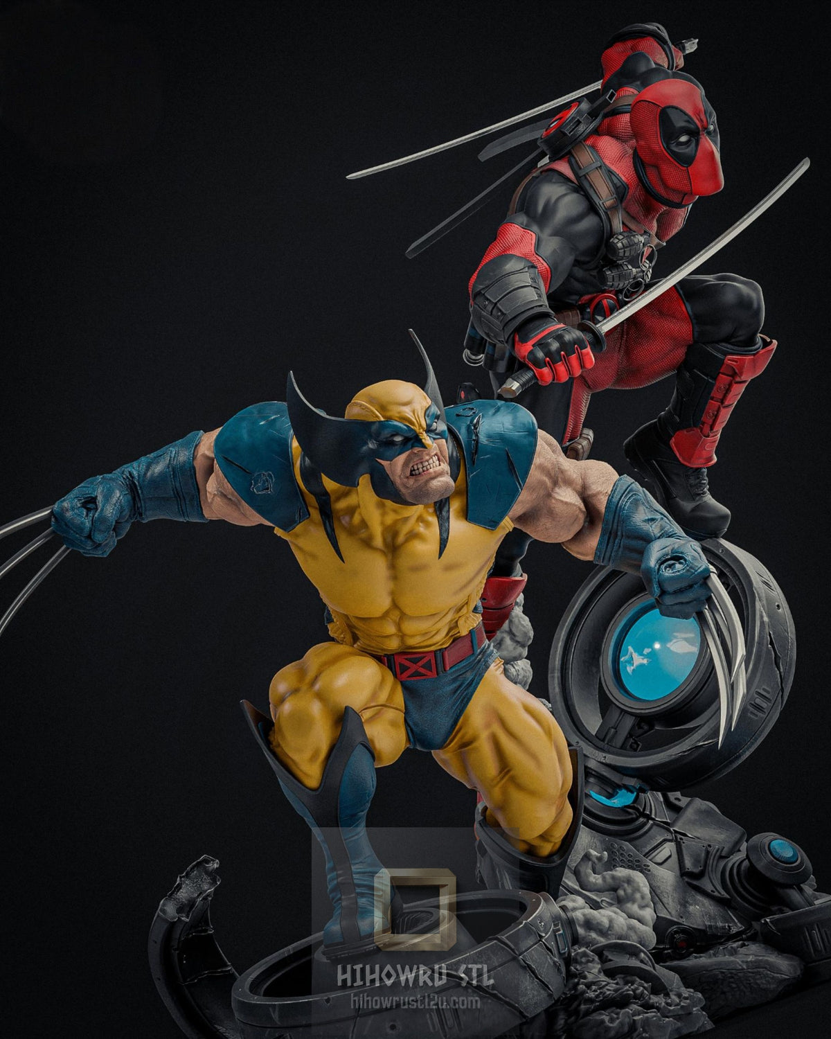 5550 WOLVERINE - X-MEN - STL 3D Print Files