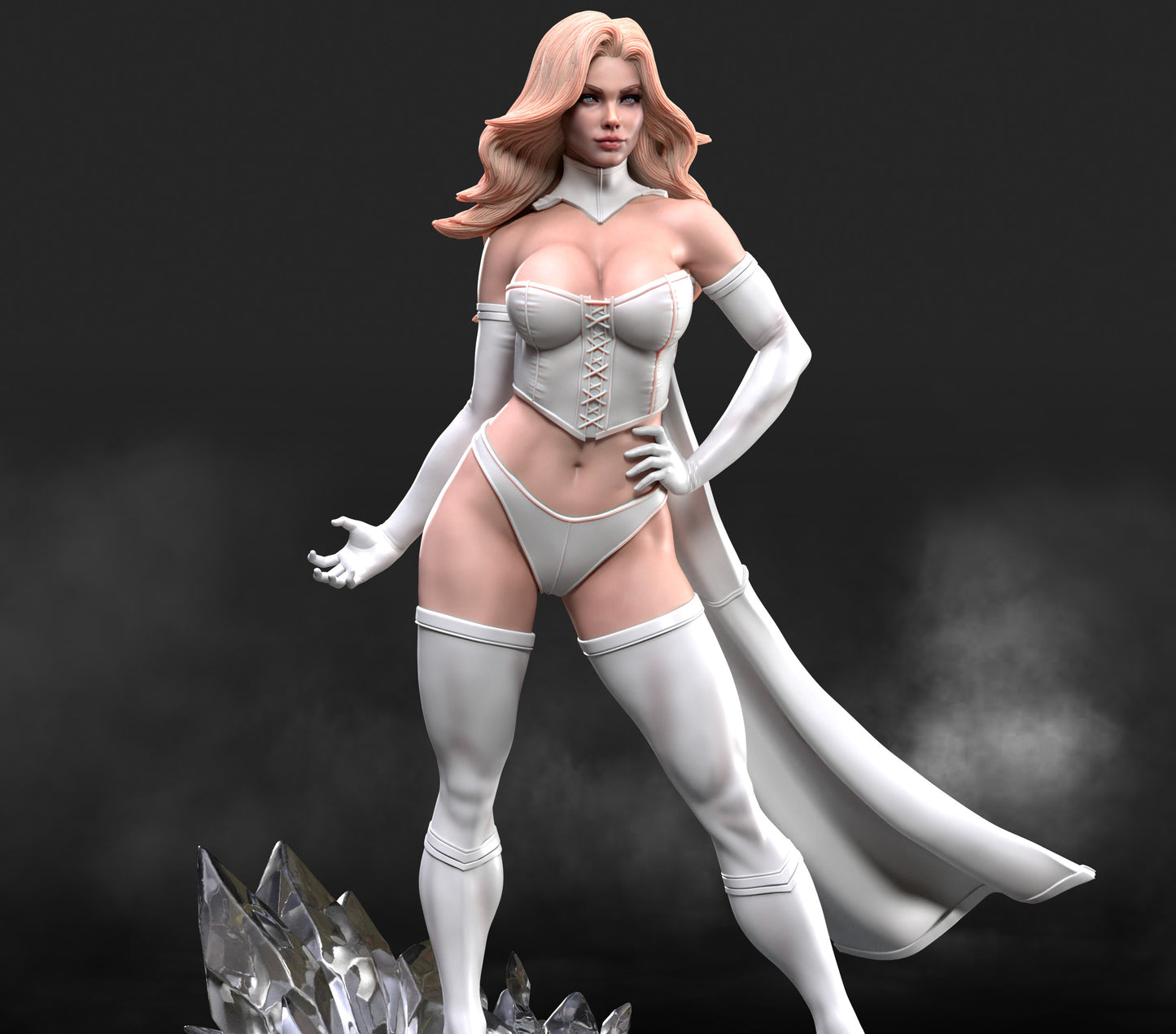 2481 Emma Frost - X-men - STL - 3d Print Files