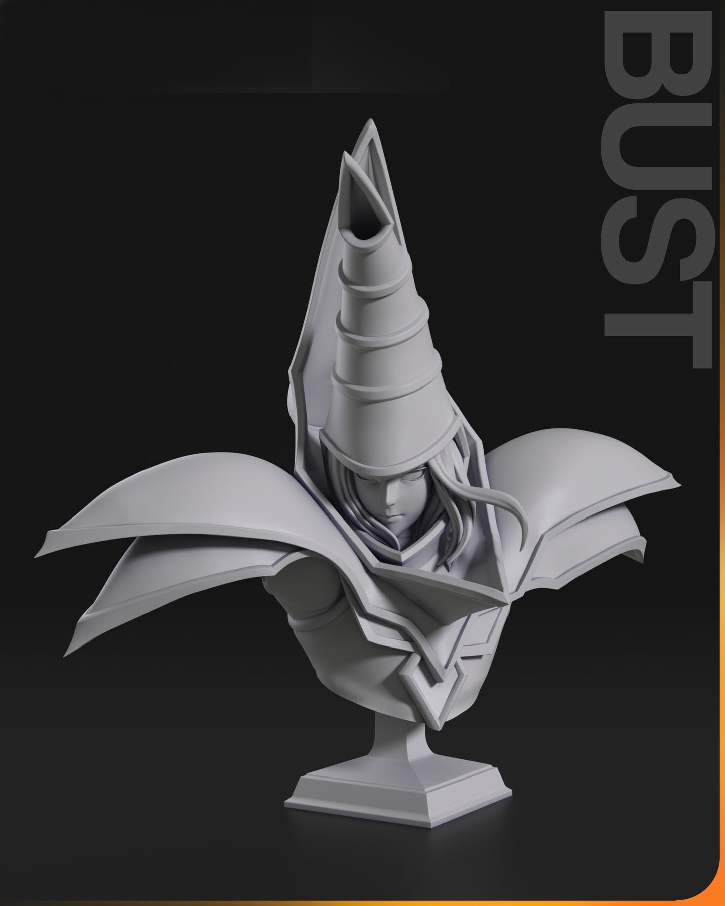 2609 Dark Magician - Yu-Gi-Oh! - STL 3D Print Files