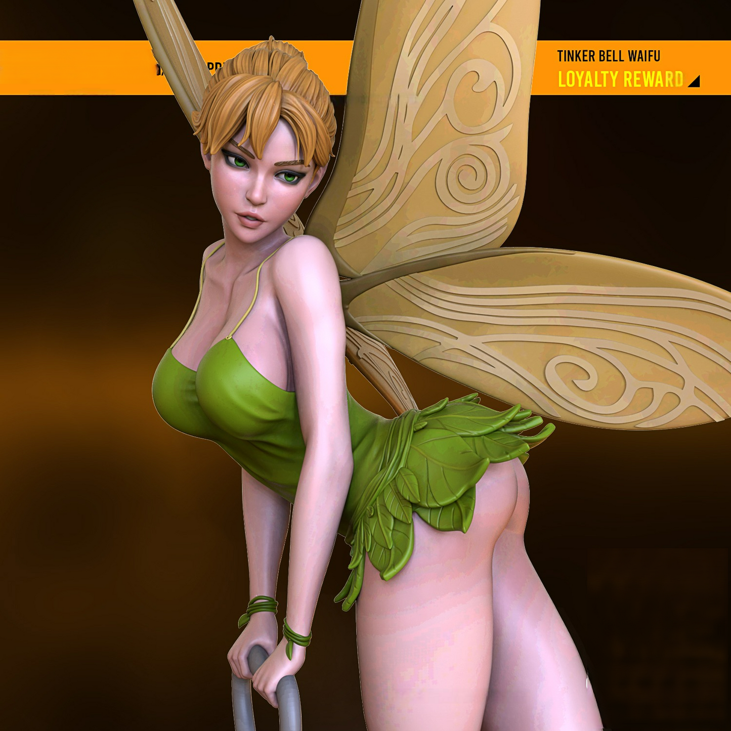 1908 Tinker Bell NSFW - Peter Pan - STL 3D Print Files